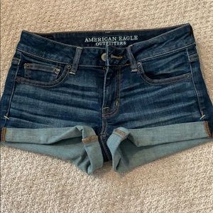 American Eagle denim jean shorts